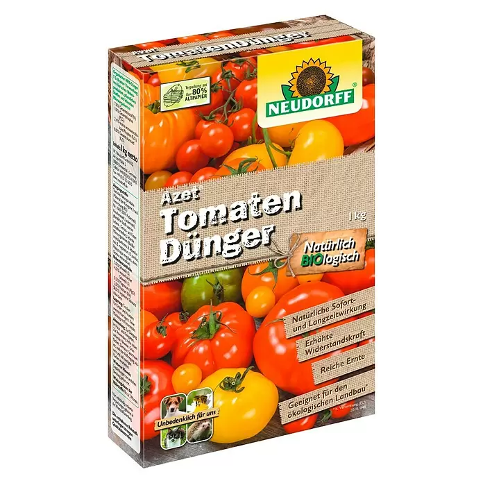 Neudorff Azet Tomatendünger - 1 kg - Diagonale Ansicht