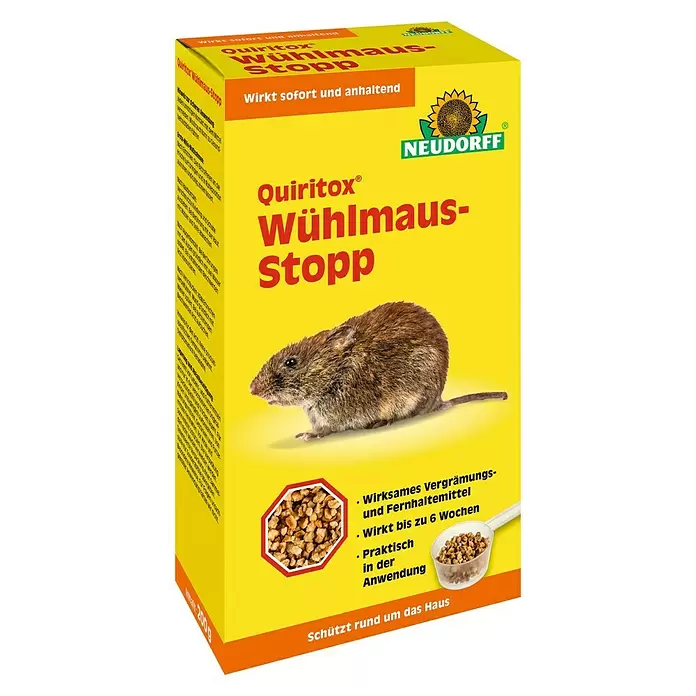 Neudorff Quiritox Wühlmaus-Stopp - 200 g - Diagonale Ansicht