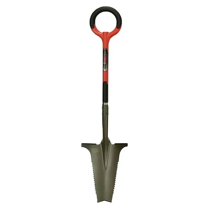 Root Slayer Rodespaten 5in1 - Mit Tritt, Länge: 114 cm - Vorderansicht