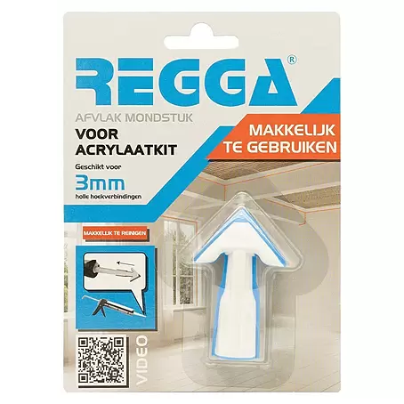 Kit mondstuk 3 mm blauw voor acrylaat