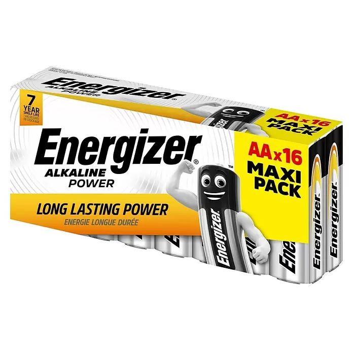 Energizer Pila Classic - 16 ud., Mignon AA, 1,5 V - Vista angular