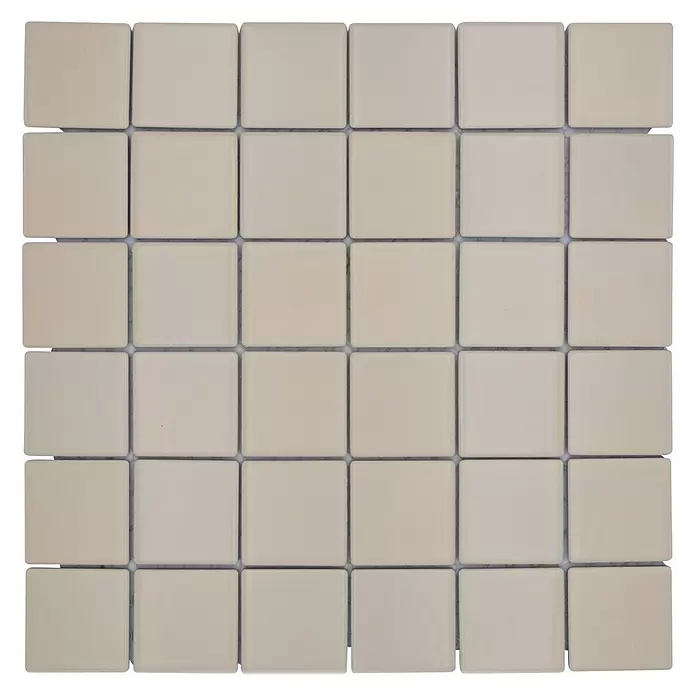 Mozaïektegel vierkant Architecture CD 272 - 29,8 x 29,8 cm, Beige, Mat - Vooraanzicht