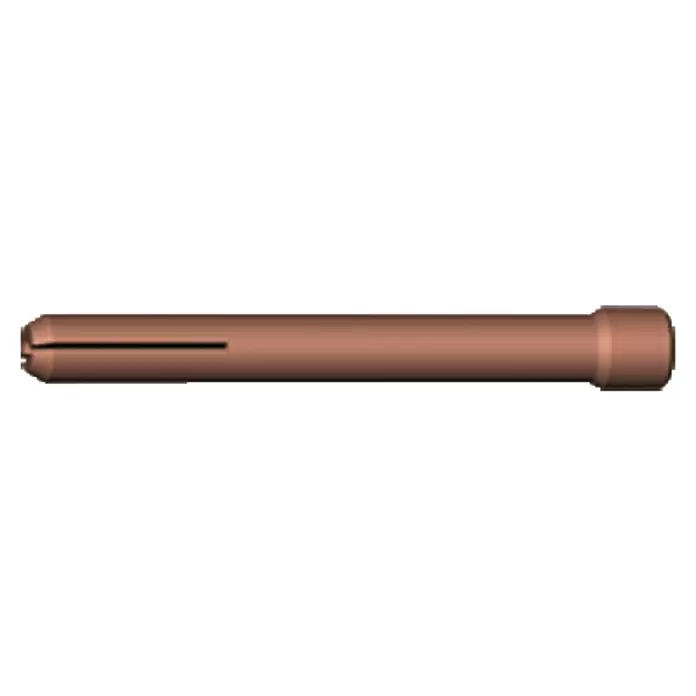 Gys Spannhülsen-Set - 3 Stk., Durchmesser: 2,4 mm, Passend für: WIG Brenner SR17, 18 & 26 - Vorderansicht