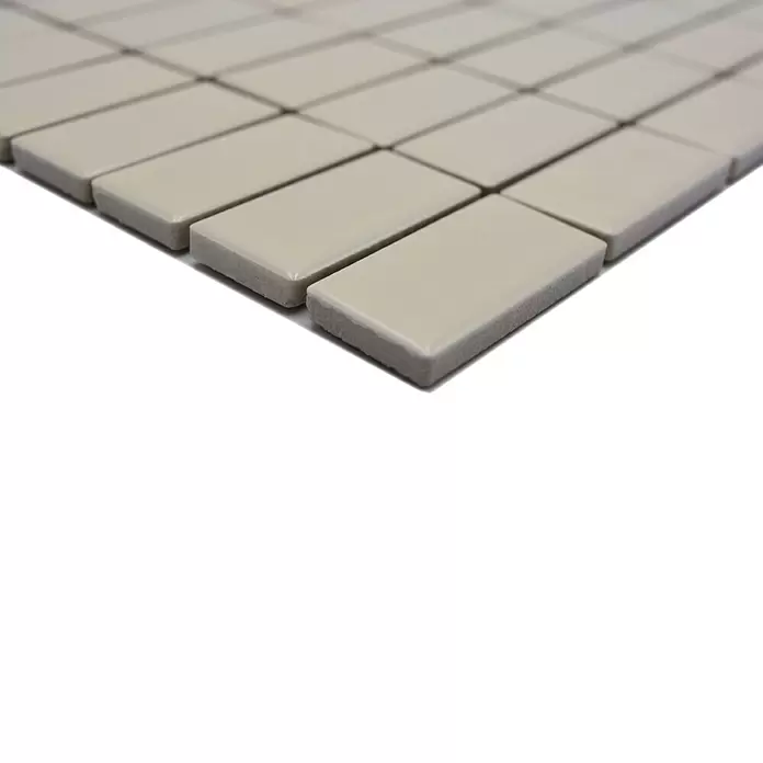 Mozaïektegel rechthoek Architecture ST 405 - 29,8 x 29,8 cm, Beige, Mat - Close-up