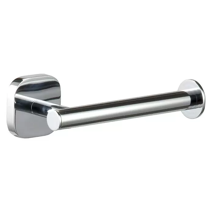 Portarollos de papel higiénico Brass - Sin tapa, Cromo, Brillante - Vista angular