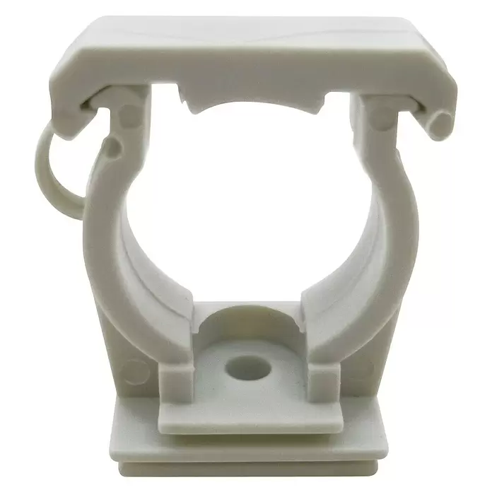 Abrazadera a presión PVC - Diámetro: 50 mm, PVC, 2 uds. - Vista frontal