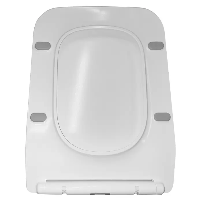 Tapa de WC Berlin - Con caída amortiguada, Duroplast, Blanco - Vista ascendente