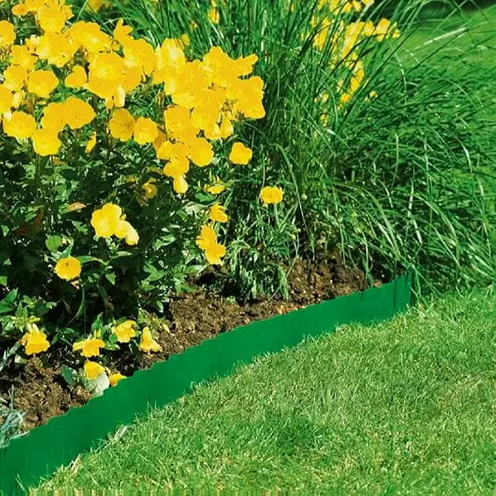 Gardena Ograda za gredice - 9 m x 20 cm, Zelene boje - Živopisni prikaz