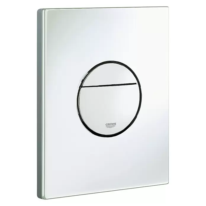 Grohe Betätigungsplatte Nova Cosmopolitan - Weiß, 2-Mengen-Spülung - Diagonale Ansicht