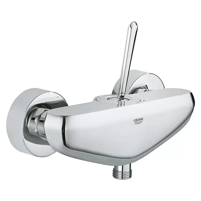 Grohe Eurodisc Joy Brausearmatur - Chrom, Glänzend - Diagonale Ansicht