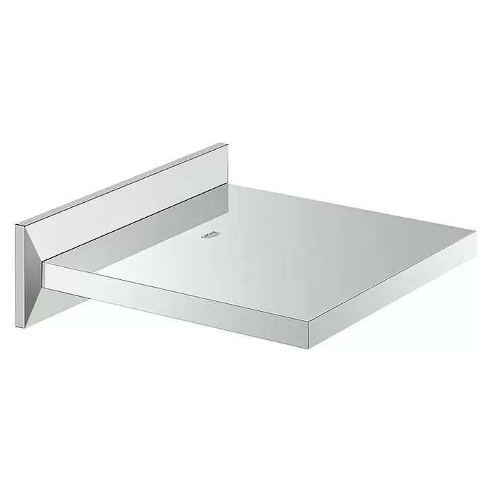 Grohe Allure Brilliant Schwallauslauf - Chrom, Glänzend - Diagonale Ansicht