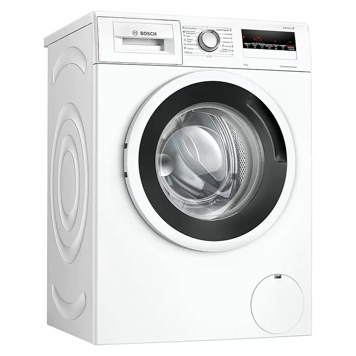 Bosch Lavadora WAN24264ES - 8 kg, Potencia máx.: 2.300 W, Blanco - Vista angular
