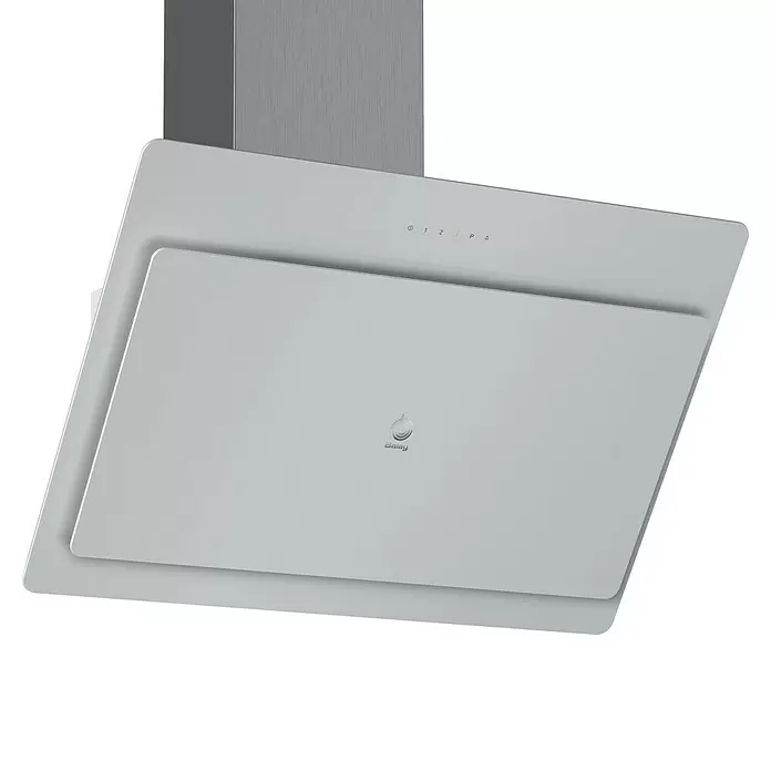 Balay Campana decorativa 3BC587GB - Ancho: 79 cm, Potencia de aire máx.: 700 m³/h, Blanco - Primer plano