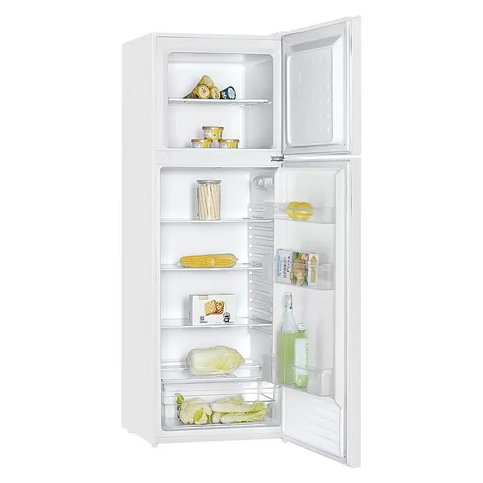 Corberó Nevera E-CF2PH172W - Contenido útil total: 304 l, 60 x 60,5 x 172 cm, Blanco - Vista angular