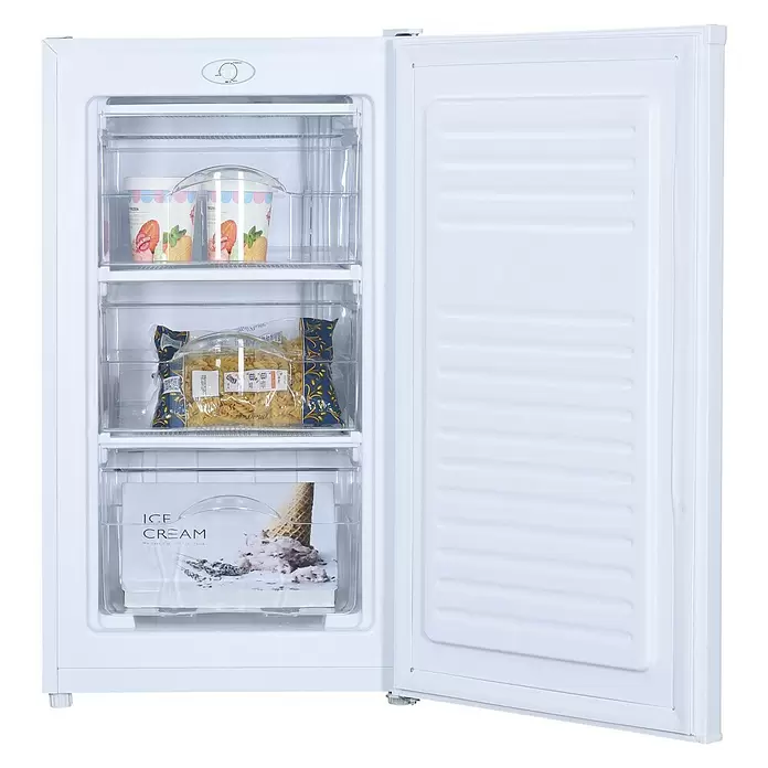 Corberó Congelador CCVH821W - Contenido útil total: 64 l, L x An x Al: 50 x 48 x 84 cm, Blanco - Vista frontal
