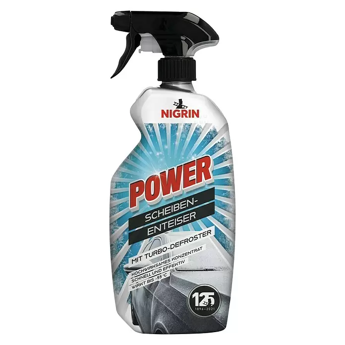 Nigrin Scheibenenteiser Power - Inhalt: 750 ml, Max. Frostbeständigkeit: -55 °C - Vorderansicht