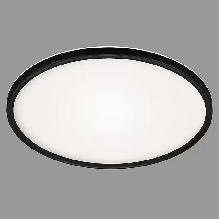 Briloner LED-Panel rund Backlight - 22 W, Ø x H: 42 x 2,9 cm, Schwarz, Neutralweiß - Anwendungsbeispiel