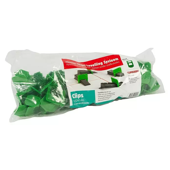 Probau Clips tegel levelling systeem - 100 stk. - Diagonaal zicht