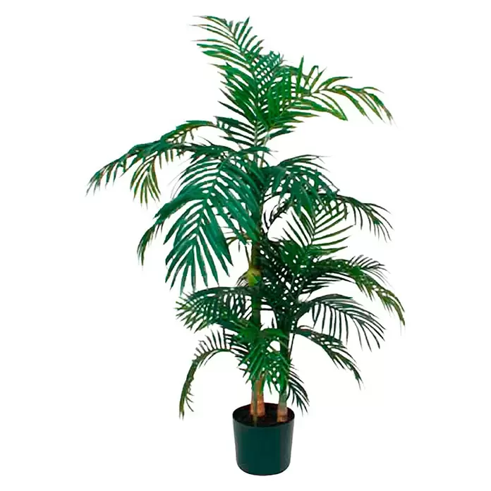Planta artificial Areca - Altura: 150 cm, Plástico - Vista frontal
