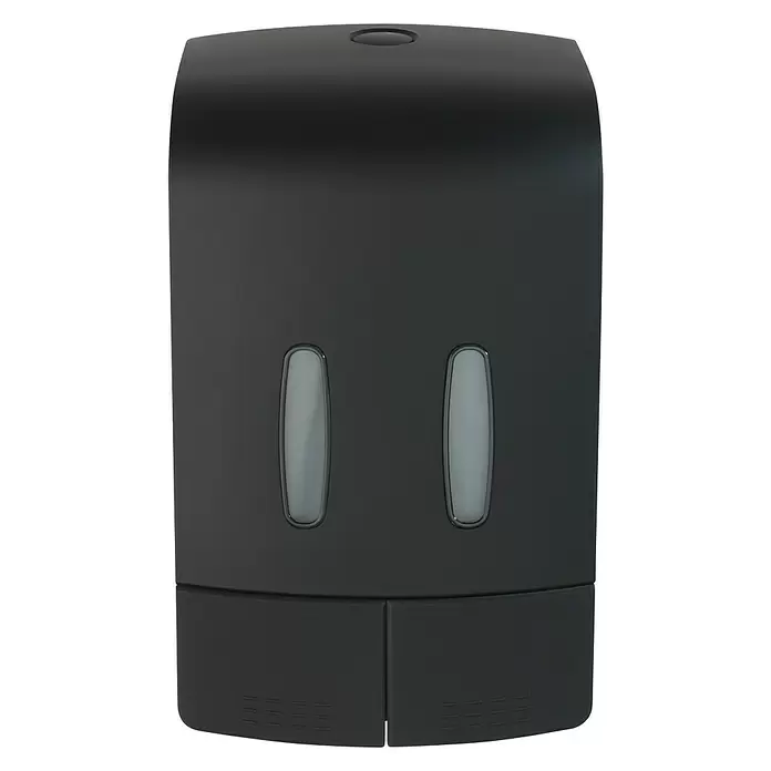 Wenko Dozator dezinfekcijskog sredstva - ABS plastika, Crne boje, 960 ml - Pogled sprijeda