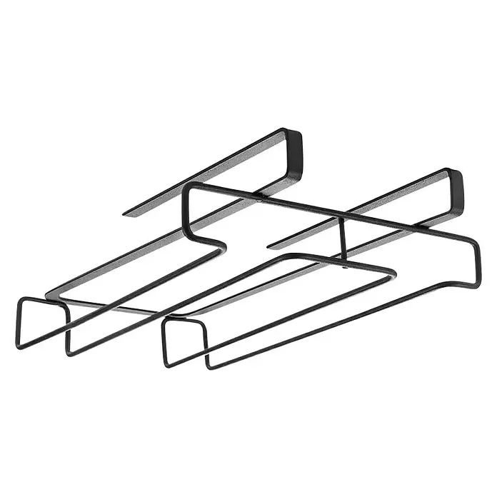 Metaltex Glashalter My-Glass Lava - L x B x H: 21 x 28 x 7 cm - Diagonale Ansicht