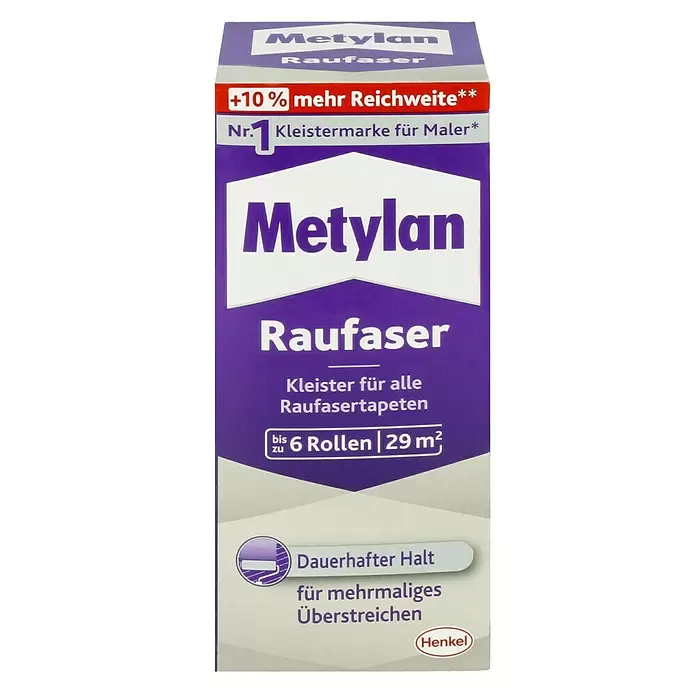 Metylan Tapetenkleister Raufaser - 180 g - Vorderansicht