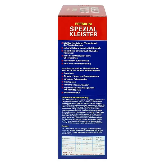 BAUHAUS Premium Spezialkleister - 500 g - Linke Seitenansicht