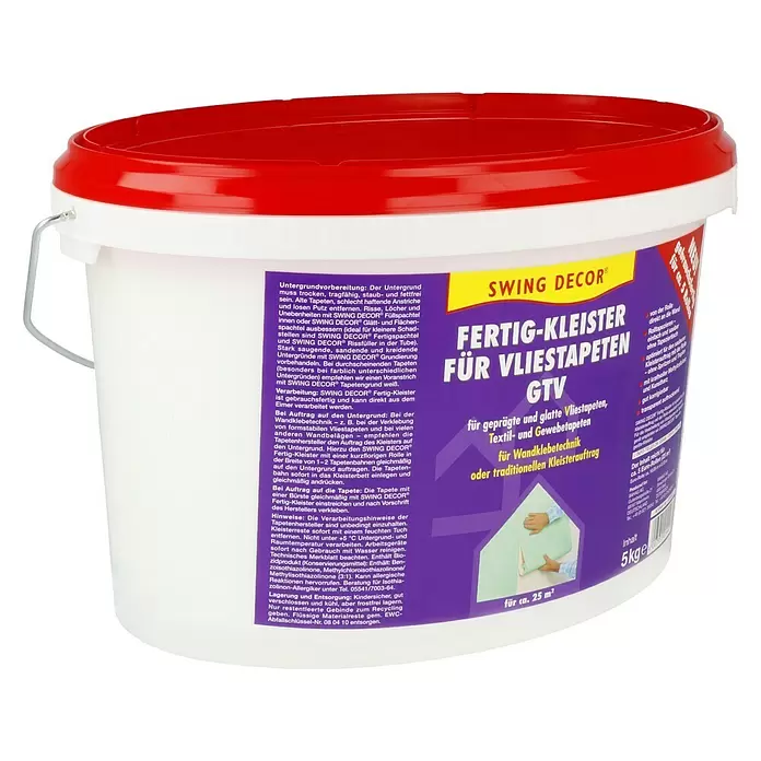 Swing Decor Vliestapeten-Kleister GTV - 5 kg - Linke Seitenansicht