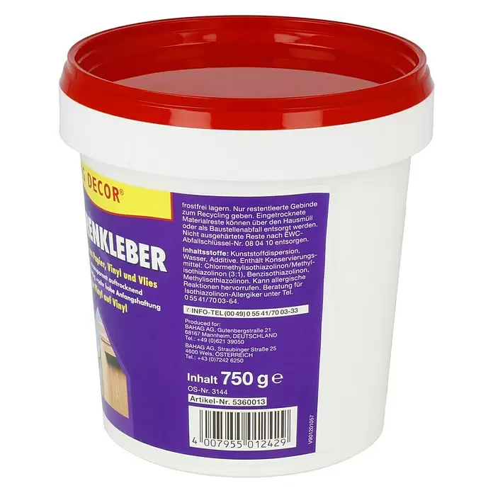 Swing Decor Bordürenkleber - 750 g - Rechte Seitenansicht