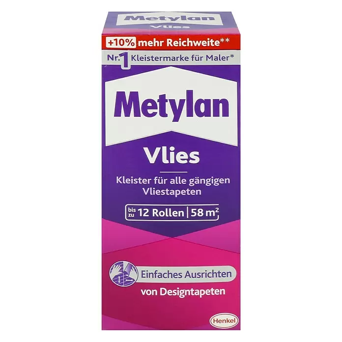 Metylan Tapetenkleister Vlies - 360 g - Vorderansicht