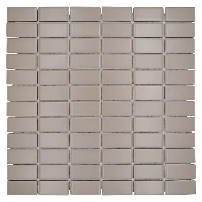Mozaïektegel rechthoek Architecture ST 415 - 29,8 x 29,8 cm, Beige/Bruin, Mat - Bovenaanzicht