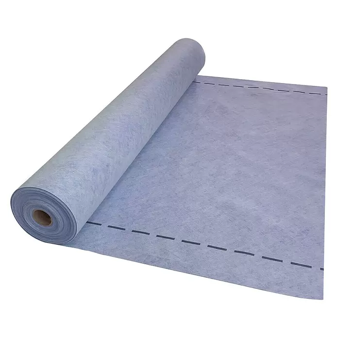 Lámina flexible para impermeabilización Water-Stop - L x An: 30 x 1 m, Poliolefinas termoplásticas (TPO) - Vista angular