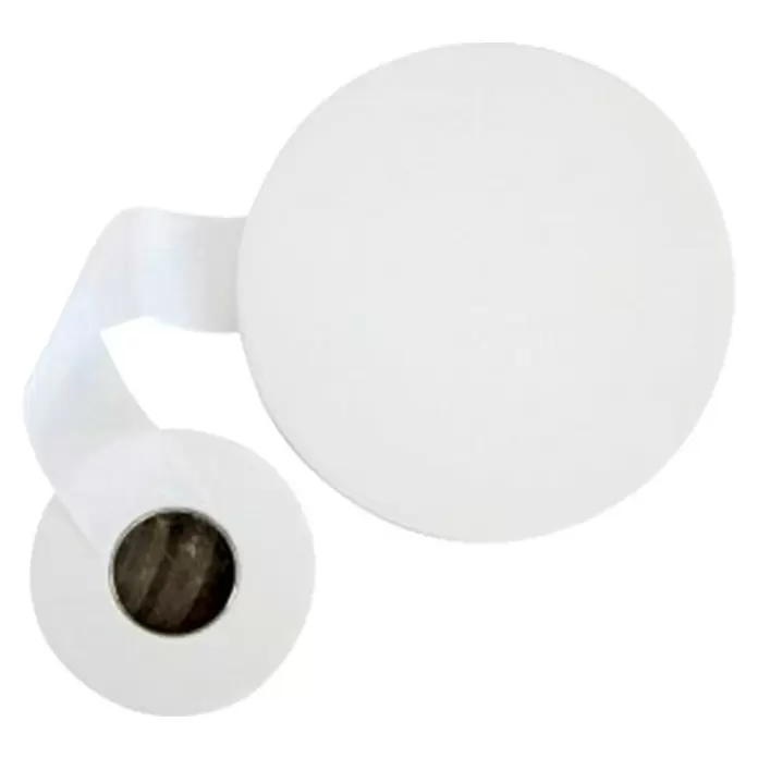 Abrazadera con imán Details Círculo - Blanco, Apto para: Cortinas - Vista frontal