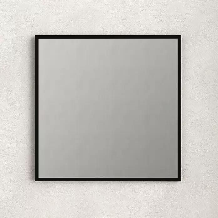 Espejo Arosa - 80 x 80 cm, Negro - Foto ambiente