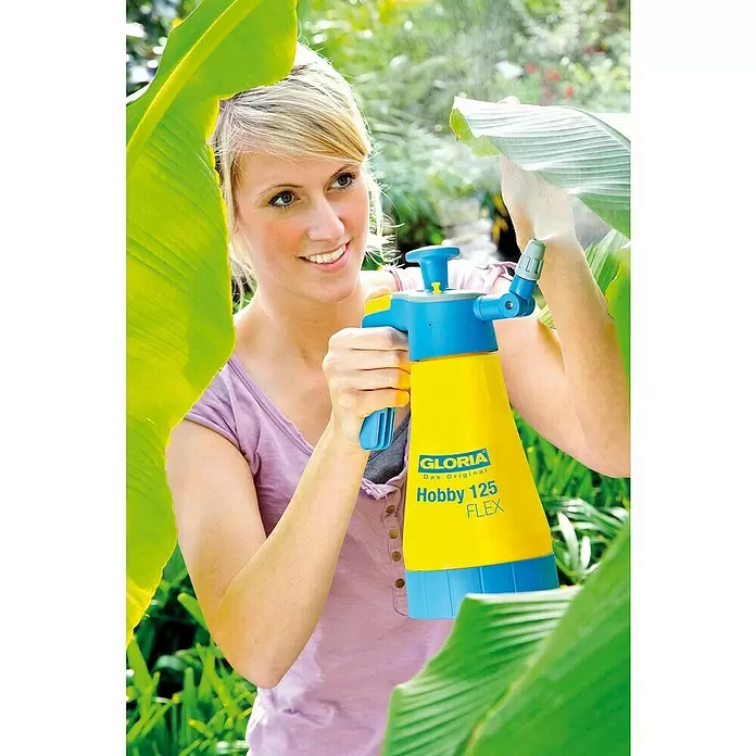 Gloria Drucksprühgerät Hobby 125 FLEX - 1,25 l, 360° Funktion - Anwendungsbeispiel