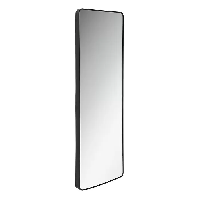 Spiegel Malva - 40 x 130 cm, Schwarz - Diagonale Ansicht
