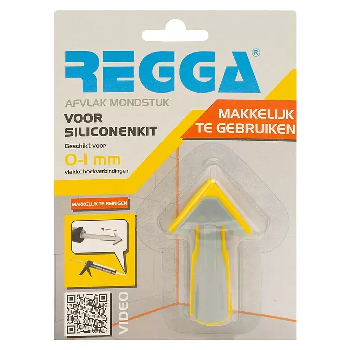 Kit mondstuk 1 mm geel voor silicone - 1 mm - Vooraanzicht