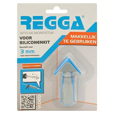 Kit mondstuk 3 mm blauw voor silicone