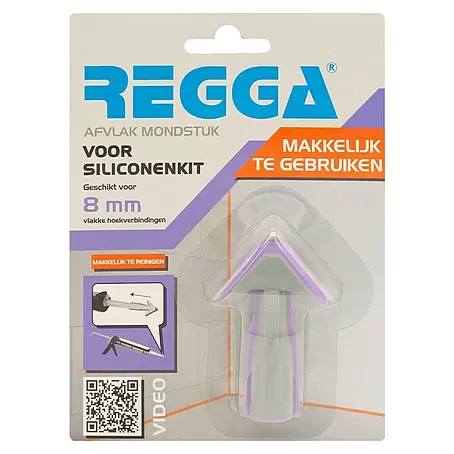 Kit mondstuk 8 mm paars voor silicone