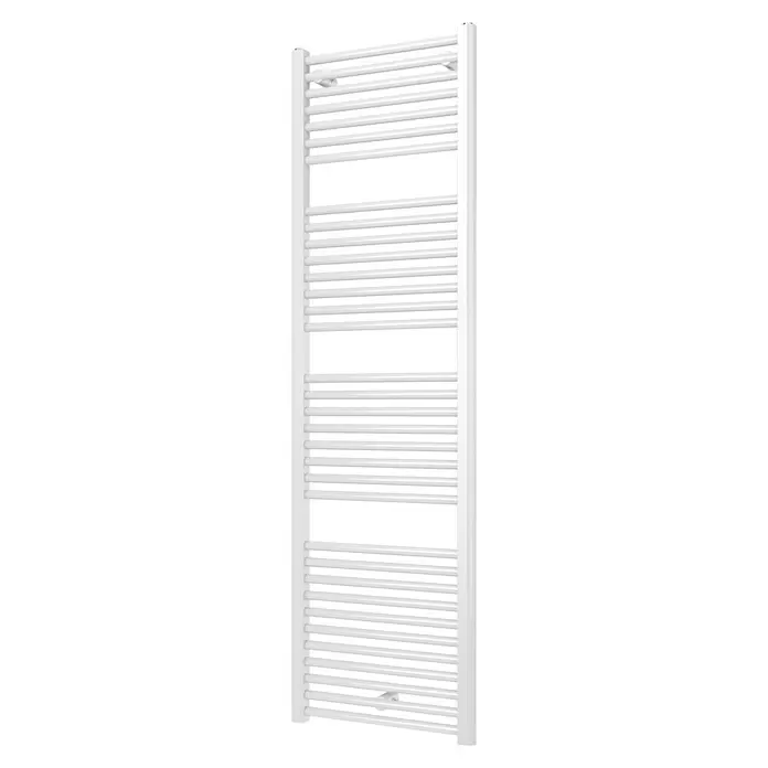Plieger Designradiator Palermo - 500 x 1.702 mm, 799 W, Wit - Diagonaal zicht
