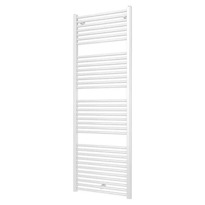 Plieger Designradiator Palermo - 600 x 1.702 mm, 921 W, Wit - Diagonaal zicht