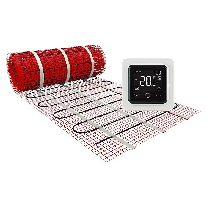 Vloerverwarming Powered By MAGNUM - Verwarmbaar oppervlak: 1 m², 150 W/m² - Diagonaal zicht
