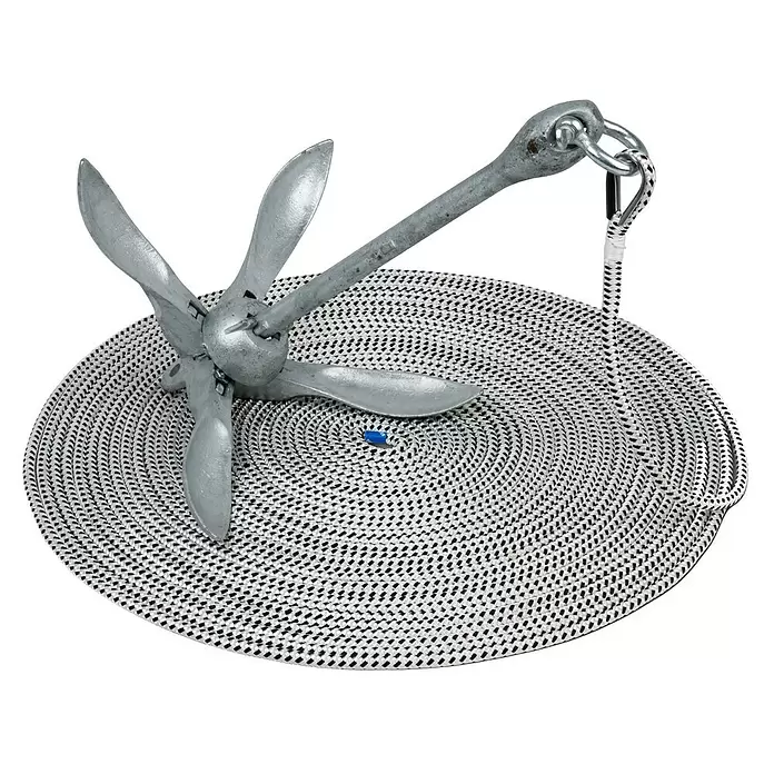 Seilflechter Ancla abatible con cabo de amarre - 6 kg - Vista angular