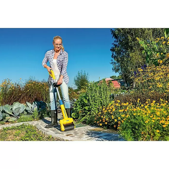 Gloria Bürstenwalze Steinbürste SOFT - Geeignet für: Beseitigung von Schmutz, Passend für: Gloria Bodenreinigungsbürsten MultiBrush speedcontrol/li-on, PowerBrush speedcontrol - Anwendungsbeispiel