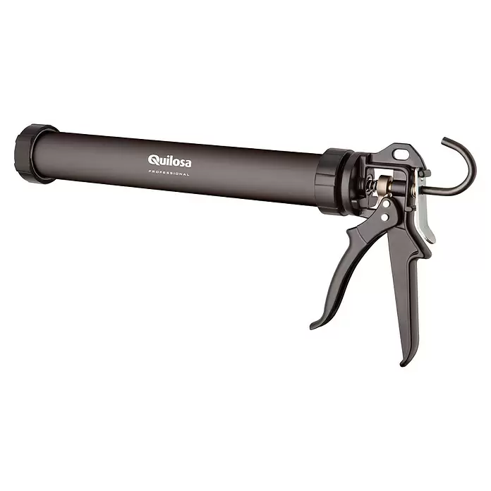 Quilosa Pistola de silicona Pro - Capacidad: 0,6 l, Apto para: Materiales de sellado - Vista de perfil izquierdo