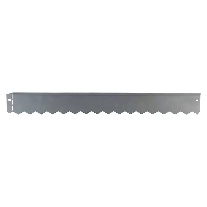 Bellissa Rasenkante Serra - 103 x 0,1 x 12 cm, Silber, Metall - Vorderansicht