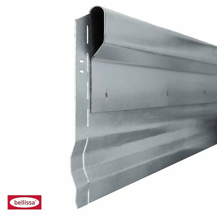Bellissa Rasenkante Metall NT - 118 x 13 cm - Detailaufnahme