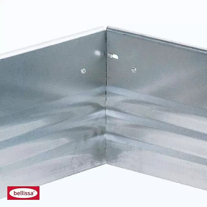Bellissa Rasenkante Metall NT - 118 x 20 cm - Detailaufnahme