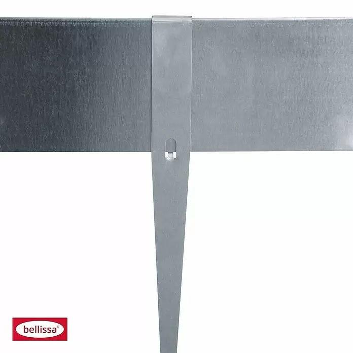 Bellissa Bodenanker RK19 - Passend für: Bellissa Rasenkanten mit 19,5 cm Höhe - Detailaufnahme