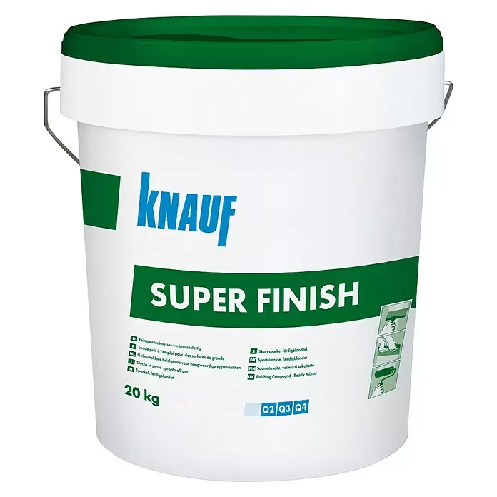 Knauf Feinspachtel Super Finish - 20 kg - Vorderansicht